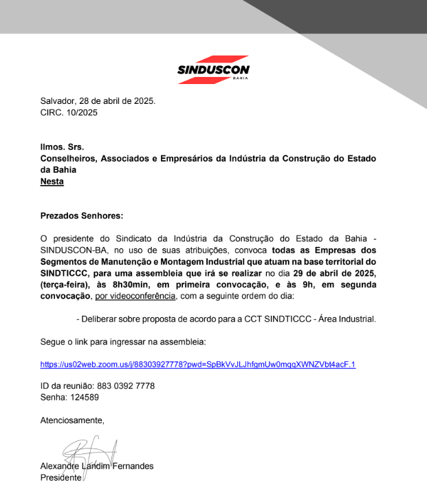 Convocação