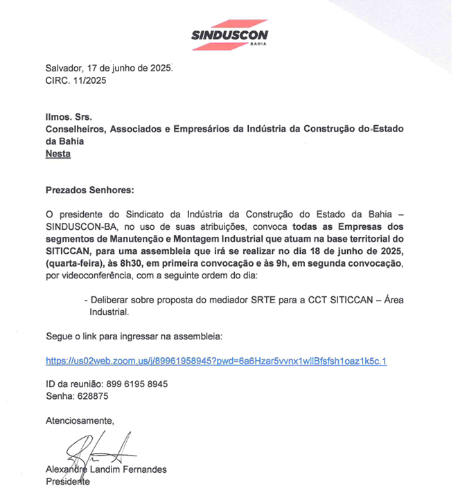 Convocação